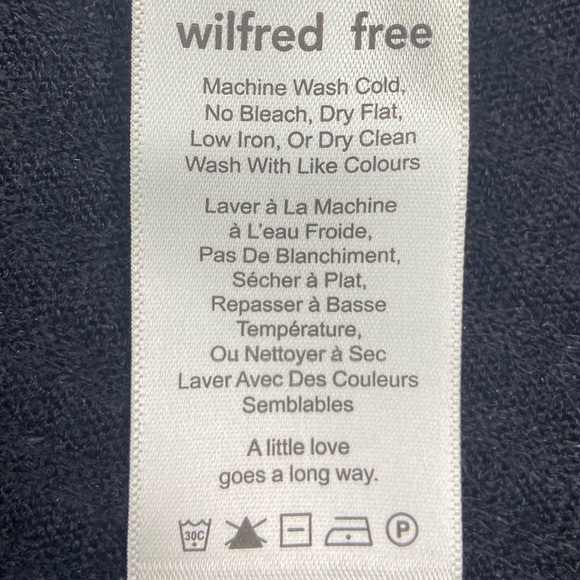 Aritzia Black Woolfred Free Dress Collection Size M - Picture 9 of 10